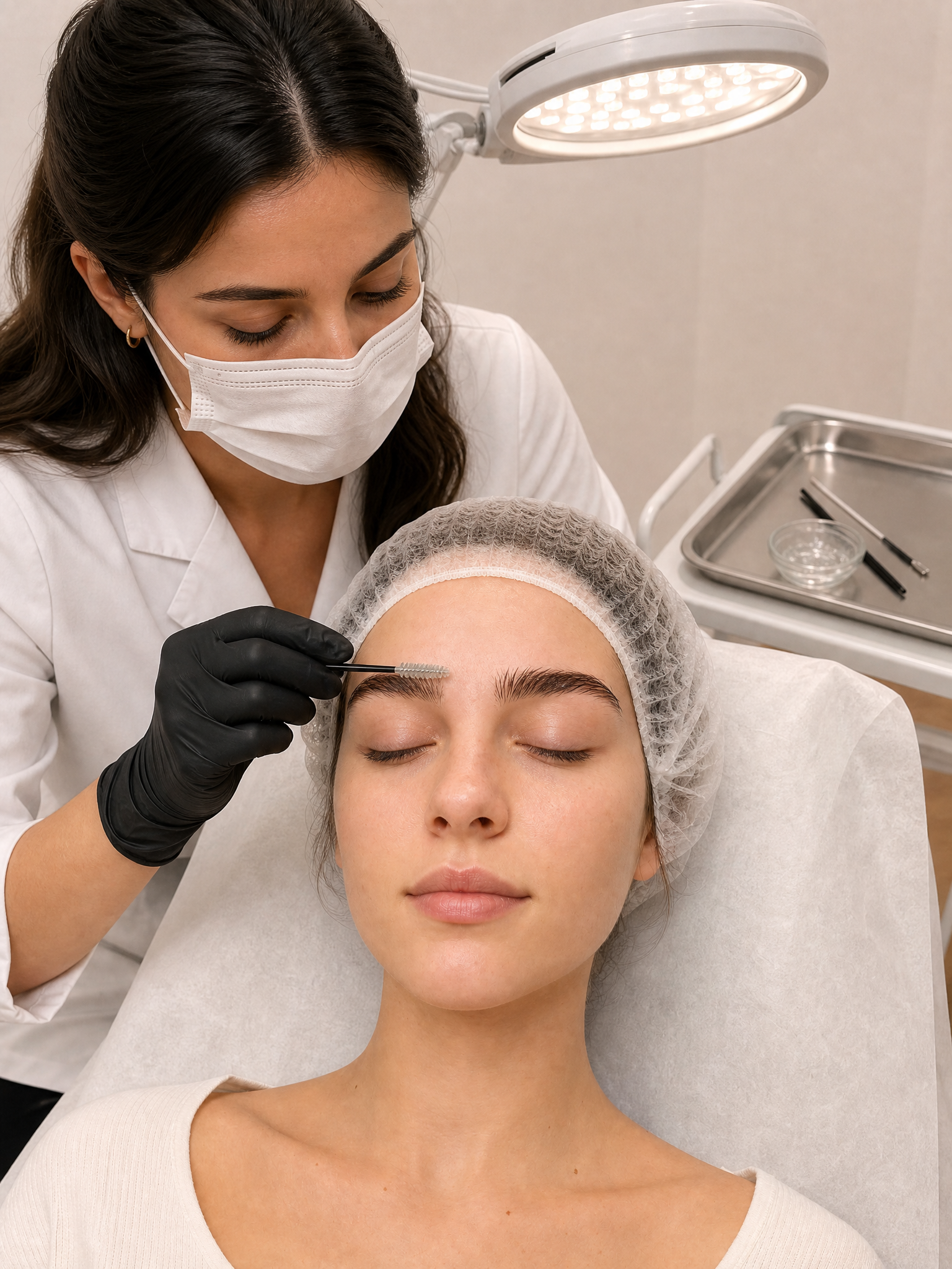 Fluffy Brows - Process